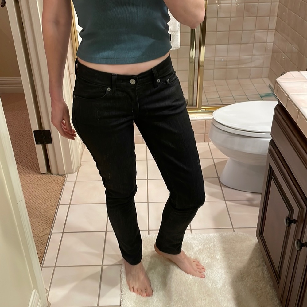 Levi’s black skinny jeans 26 x 30